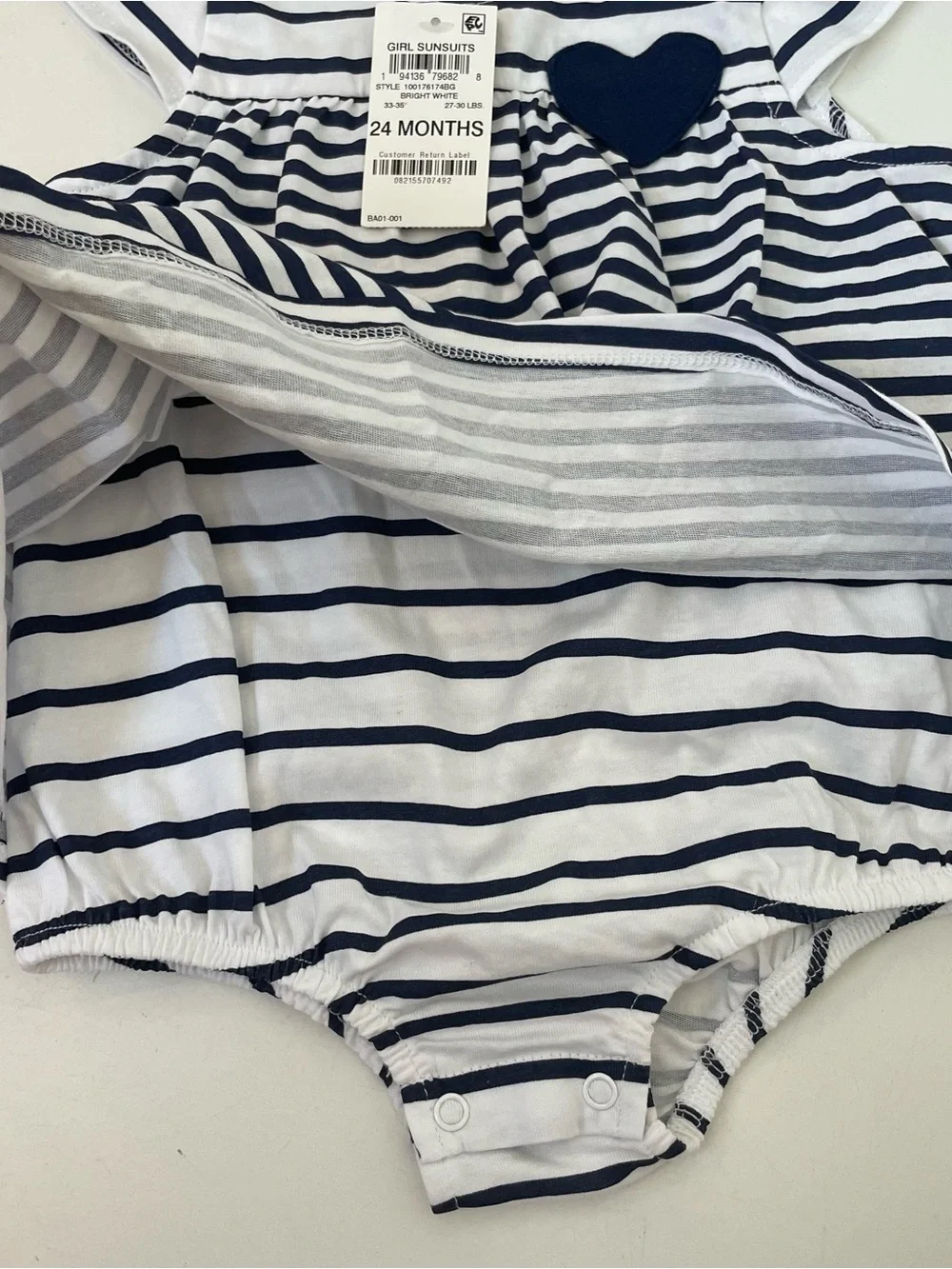 Baby girl 2T cotton Next floral dress and New coastal first impression sunsuit